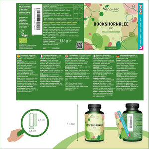 Fenogreco BIO | Dosis Alta: 2900 Mg | Para Lactancia Materna | Sin Aditivos | FENUGREEK | 120 Capsulas | Vegavero | Vegano